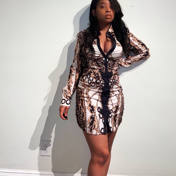 Layla Chain link print dress - Picture 12 of 14